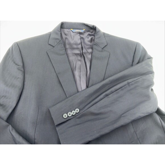 Brooks Brothers 1818 Regent Blazer Estrato Wool Jacket Dark Navy Mens Size 48R - Picture 1 of 9